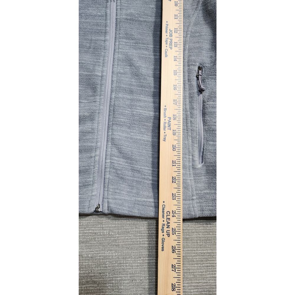 Columbia Womens Full Zip Fleece Jacket Gray Size Small - Picture 9 of 16